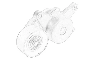 Intinzator curea transmisie HYUNDAI ACCENT V, I10 I, I10 II dupa 2008 - Original OE