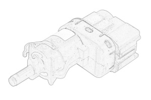 Intrerupator frana IVECO - (senzor luminile de frana) - Original OE