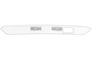 Lumina numar inmatriculare VW VW TRANSPORTER T5, TRANSPORTER T6, TRANSPORTER T6 / CARAVELL 2009-2024 - Original OE