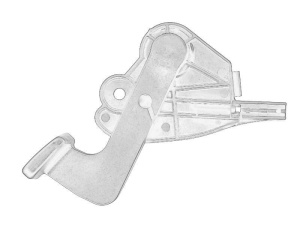 Maner portbagaj AUDI A4 2001-2008 - Original OE - Img 2
