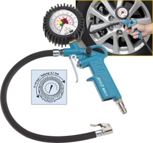 Pistol umflat anvelope manometru 0-12 bar HAZET
