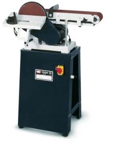 Polizor de tip curea / disc / dubla, putere nominala: 550W, tensiune:230V, diametru disc: 230mm PROMA