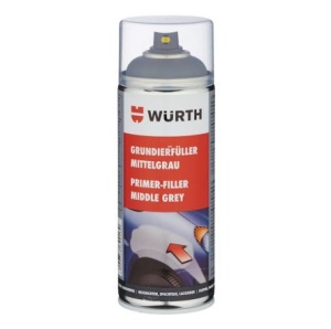 Primer filler gri mediu 400 ml Wurth
