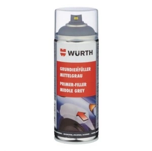 Primer filler gri mediu 400 ml Wurth