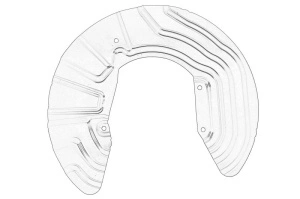 Protectie disc frana BMW - Original OE