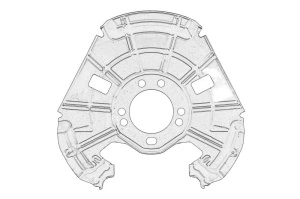 Protectie disc frana Stanga/Dreapta Spate MAZDA MAZDA 6 2007-2013 - Original OE