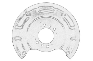 Protectie disc frana Stanga Spate KIA HYUNDAI ACCENT IV, I20 ACTIVE, I20 I dupa 2008 - Original OE
