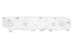 Scut motor Dreapta VOLVO V60 II - Original OE