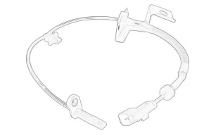 Senzor ABS Dreapta Fata FORD GALAXY III, S-MAX dupa 2015 - Original OE
