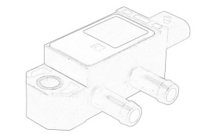 Senzor presiune gaze evacuare AUDI A3, A4 ALLROAD B9, A4 B9 dupa 2012 - Original OE