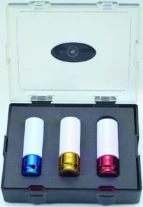 Set 3 tubulare impact 1/2inch jante aliaj FORCE - Img 1