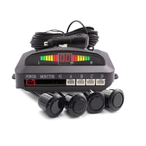 Set 4 Senzori Parcare Wireless cu Avertizare Sonora si Display LED, CARGUARD