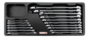 Set chei combinate 116 piese TOPTUL - Img 1