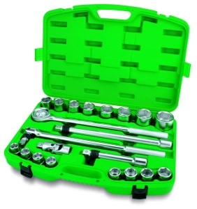 Set chei tubulare 21 piese Hexagonal TOPTUL
