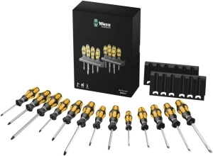 Set de șurubelnițe Phillips PH / TORX, număr de scule: 13buc, dușă TORX/E-TORX dimensiune: T20, T25 WERA - Img 2
