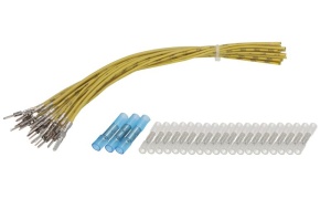 Set reparatie cabluri usa FORD GALAXY I; SEAT ALHAMBRA; VW SHARAN 1995-2010 - (200mm, numar pini: 21, cu capac, Dreapta/Stanga) - Img 1
