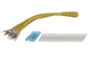Set reparatie cabluri usa FORD GALAXY I; SEAT ALHAMBRA; VW SHARAN 1995-2010 - (200mm, numar pini: 21, cu capac, Dreapta/Stanga)