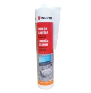 Silicon sanitar transparent Wurth, 310 ml
