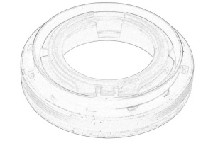 Simering ax came BMW 1, 2, 3 dupa 2000 - (44/67x10/15,5; F20; F21; F22, F87; E46; E90; E91; E92; F30, F80; F31) - Original OE