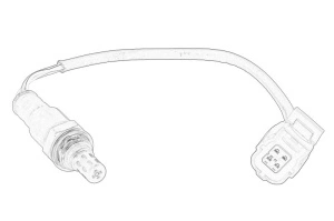 Sonda lambda CHRYSLER PACIFICA, TOWN & COUNTRY, VOYAGER V; DODGE DURANGO; JEEP COM dupa 2006 - (dupa convertizor catalitic; inainte de catalizator; stanga) - Original OE
