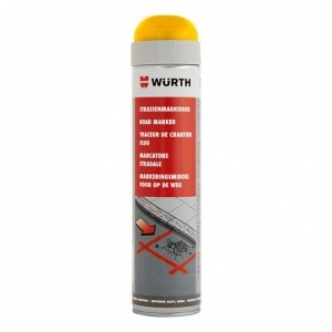 Spray pentru marcaje Galben 600 ml WURTH