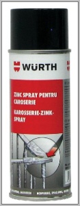Spray Zinc caroserie Wurth 400 ml
