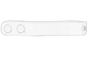 Suport bara Dreapta Spate OPEL ASTRA K 2015-2022 - (plastic) - Original OE