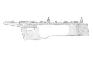 Suport bara protectie Stanga Fata AUDI A5 2007-2017 - Original OE