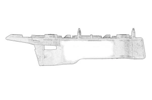 Suport bara protectie Stanga Fata AUDI A5 2007-2017 - Original OE