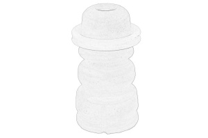 Tampon cauciuc suspensie Stanga/Dreapta Spate KIA RIO IV, STONIC dupa 2017 - Original OE