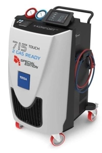 Aparat climatizare KONFORT 715 TOUCH (R1234yf), mod operare: automatic/manual, tip vehicul: agricultura; hibrid; pentru pasageri; camion TEXA
