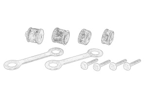 Bucsa bieleta directie AUDI Q3; SEAT ALHAMBRA; VW CC B7, PASSAT ALLTRACK B7, PASSAT B6 2005-2022 - Original OE