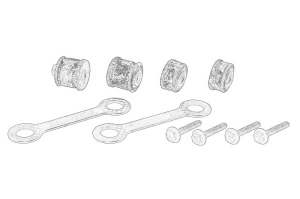 Bucsa bieleta directie AUDI Q3; SEAT ALHAMBRA; VW CC B7, PASSAT ALLTRACK B7, PASSAT B6 2005-2022 - Original OE