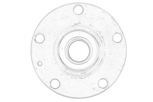 Butuc roata AUDI A6 C6, A8 D2, A8 D3 1994-2016 - Original OE - Img 2