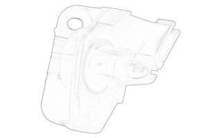 Cablu capota motor AUDI A6 ALLROAD C6, A6 C6 2004-2011 - (suport) - Original OE