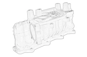 Colector admisie CHEVROLET CAPTIVA, CRUZE, ORLANDO; OPEL ANTARA A dupa 2010 - Original OE