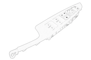 Comutator macara geam Stanga Fata HYUNDAI TUCSON 2015-2023 - Original OE