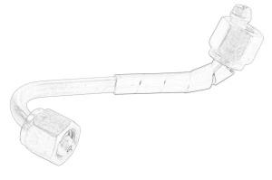 Conducta inalta presiune instalatie injectie FORD FOCUS IV, GALAXY III, MONDEO V dupa 2015 - (2) - Original OE