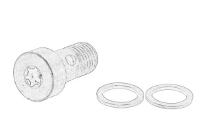 Conducta ulei turbina OPEL ASTRA H, ASTRA H GTC, ASTRA J dupa 2005 - (30mm) - Original OE