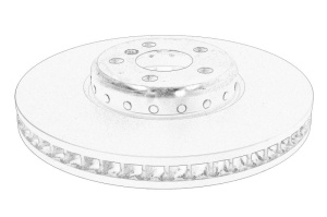 Disc frana Stanga Fata BMW 2, 3, 4 dupa 2015 - (G42, G87; G20, G80, G28; G21; G21, G81; G22, G82; G23, G83; G30, F90; G31) - Original OE
