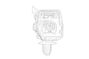 Diuza spalator parbriz Fata VOLVO S60 II, V60 I 2010-2018 - (incalzit) - Original OE - Img 2
