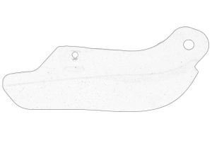 Element inchidere carenaj deflector Dreapta Fata AUDI A4 2000-2008 - Original OE