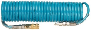 Furtun pneumatic spiralat aer comprimat 1/4inch 7,62 m HAZET - Img 1