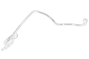 Furtun supracurgere combustibil FORD C-MAX II, FOCUS III, GALAXY III 2010-2020 - Original OE