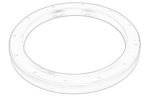 Garnitura diferential schimbatorul de viteze NISSAN NV400; OPEL MOVANO B; RENAULT MASTER III dupa 2010 - (100x80x10mm) - Original OE