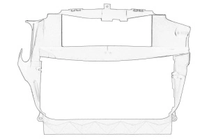 Grila Fata IVECO DAILY IV 2006-2011 - Original OE