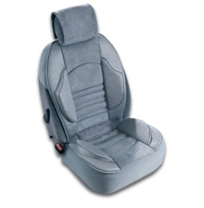 Husa scaun auto confort ridicat - (poliester, compatibila cu airbag, tetiera integrata, burete cu memorie, 112x51)