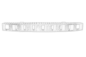 Intaritura bara Fata SKODA RAPID 2012-2022 - (absorbant, spuma) - Original OE
