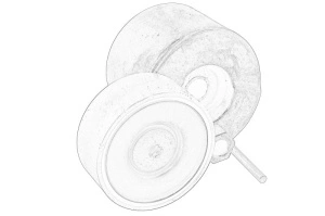 Intinzator curea transmisie VW MULTIVAN T6, TRANSPORTER T5, TRANSPORTER T6 2009-2024 - Original OE