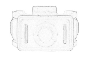 intrerupator frana de parcare MERCEDES A, E, S 1993-2005 - (W168; W124; W220) - Original OE - Img 2